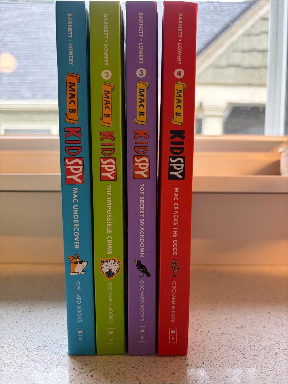 Mac B. Kid Spy Books 1-4 by Mac Barnett